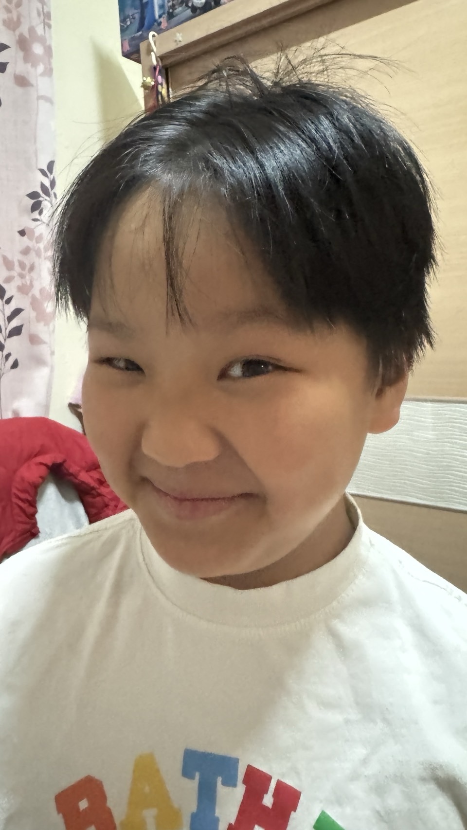 中分頭很帥